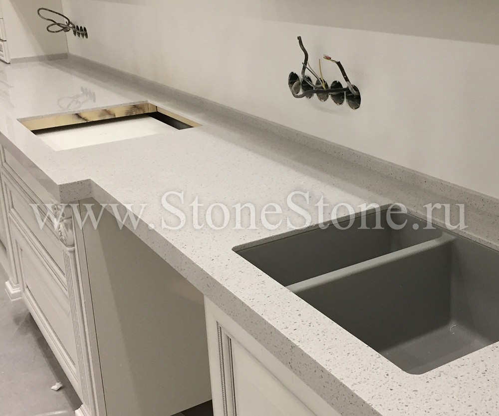 ������ ��������� ���������� Staron Sanded WP410 (White Pepper)